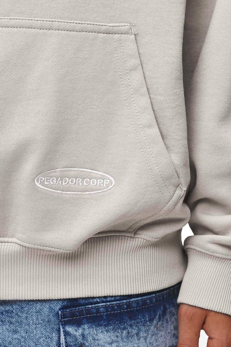Pegador Sora Oversized Hoodie Washed Moon Grey