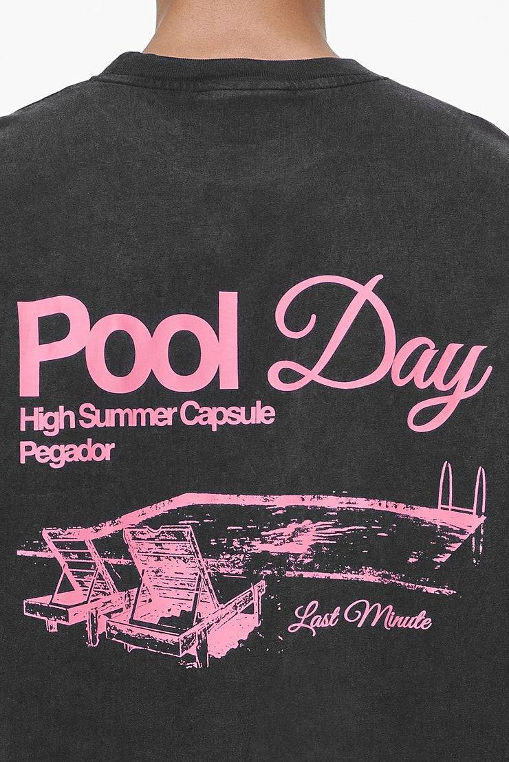 Pegador Sorell Boxy Tee Vintage Black