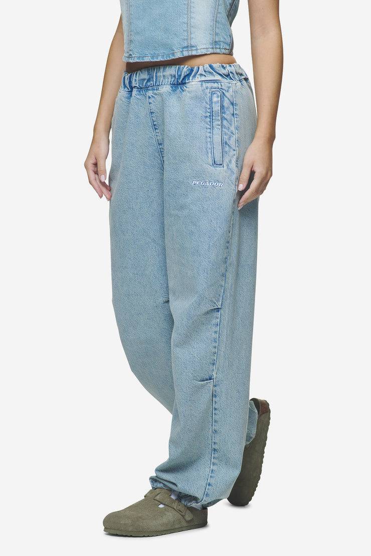 Pegador Soria Loose Fit Jeans Washed Pale Blue