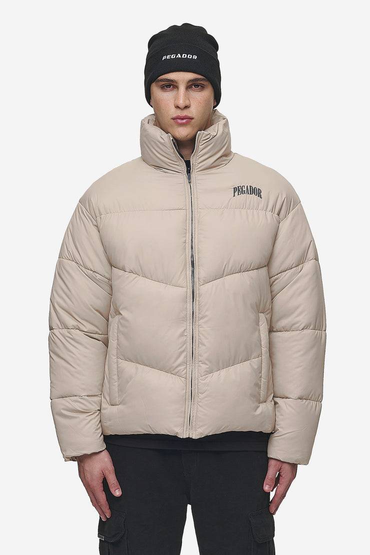 Pegador Spiller Puffer Jacket Beige