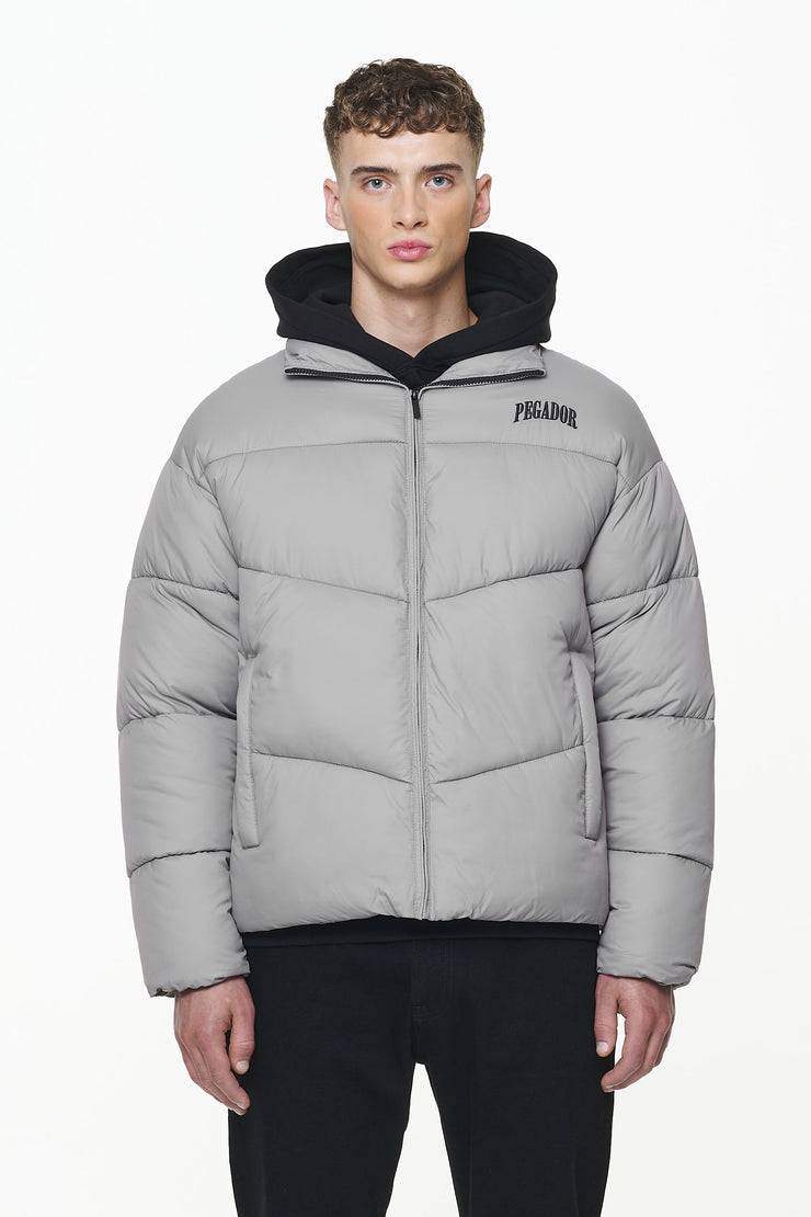Pegador Spiller Puffer Jacket Rock Grey