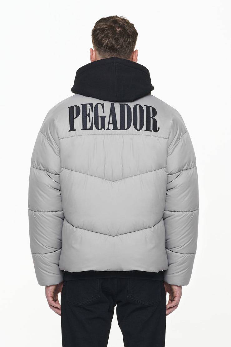 Pegador Spiller Puffer Jacket Rock Grey