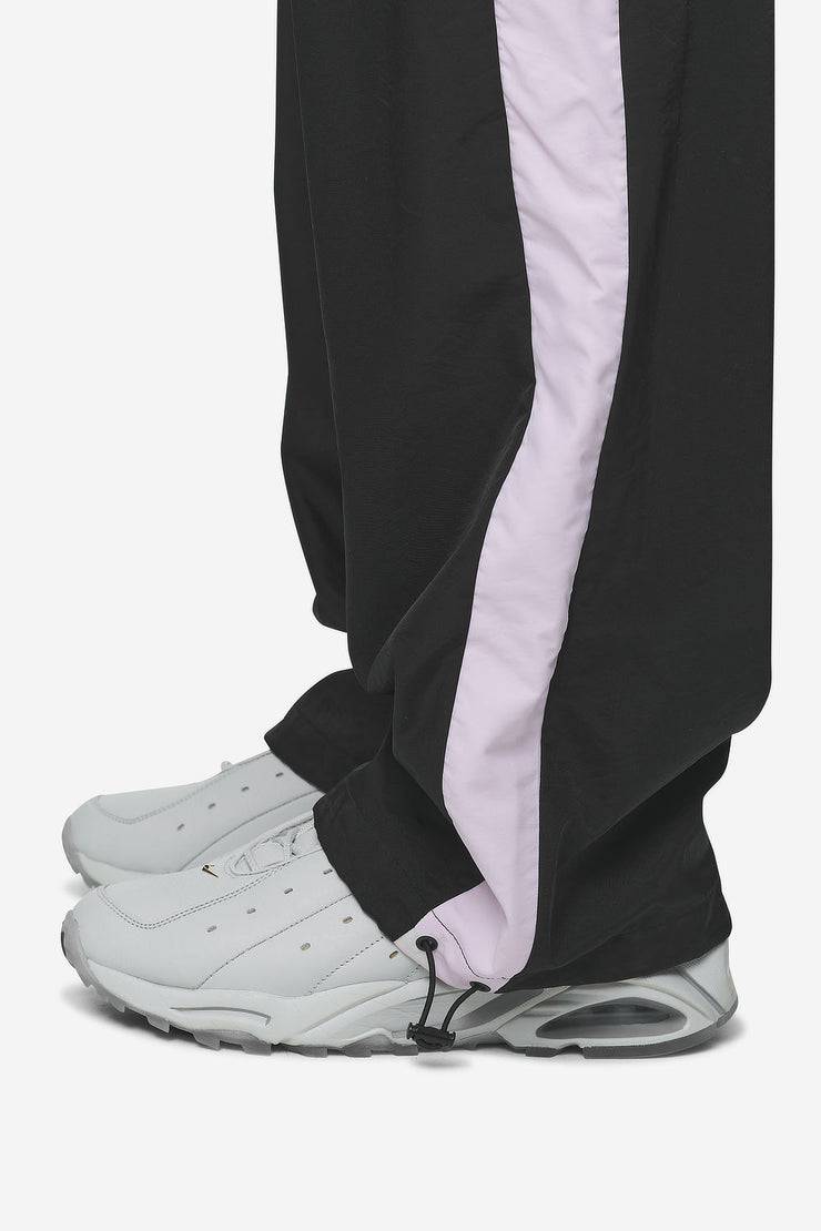 Pegador Stow Wide Track Pants Black Bubblegum