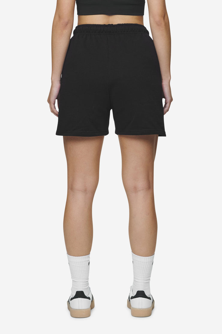 Pegador Sully High Waisted Shorts Black White Gum