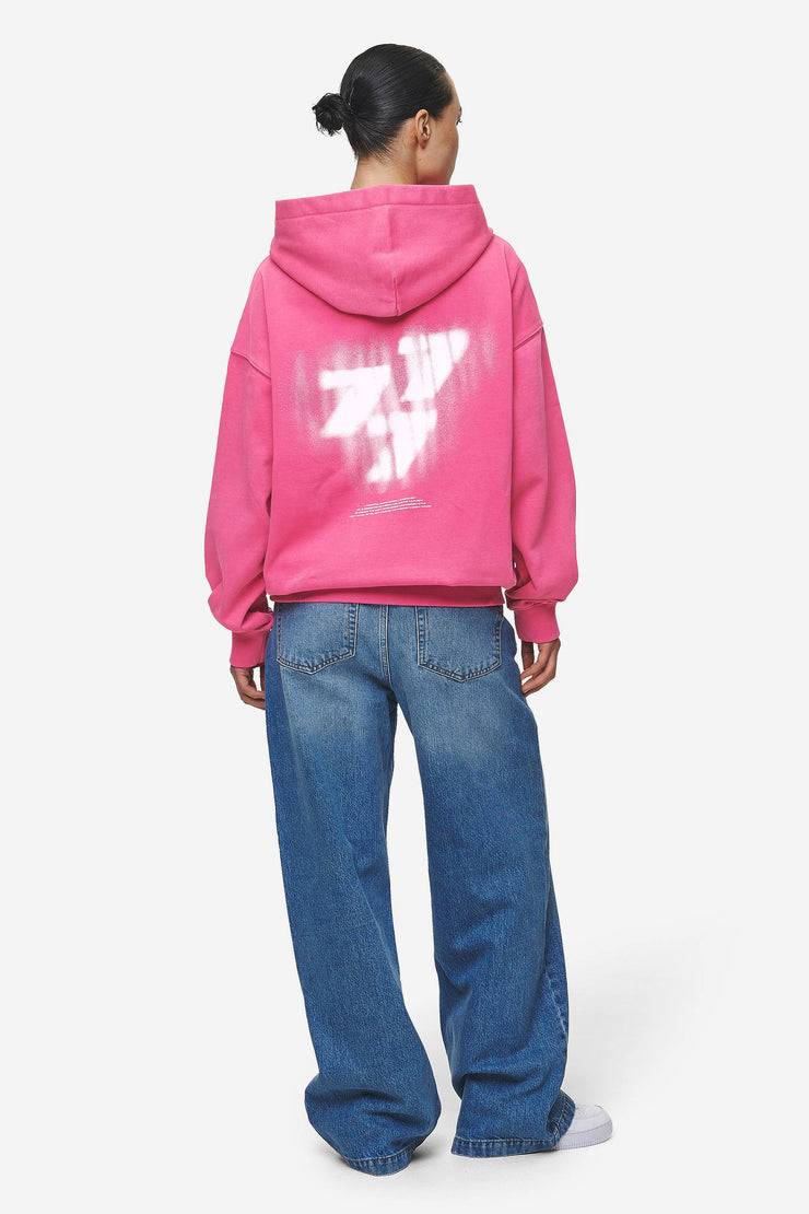 Pegador Suta Oversized Hoodie Vintage Digital Pink