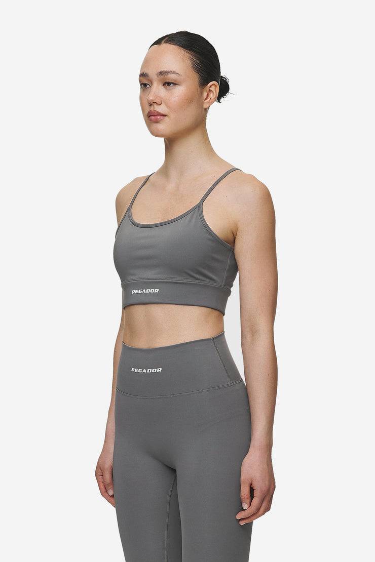 Pegador Taja Sport Bra Deep Grey White