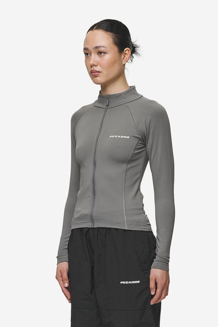 Pegador Tale Zip Longsleeve Deep Grey