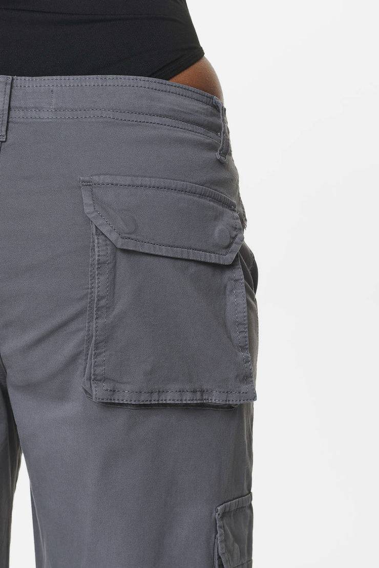 Pegador Tanum Wide Cargo Pants Anthracite Grey
