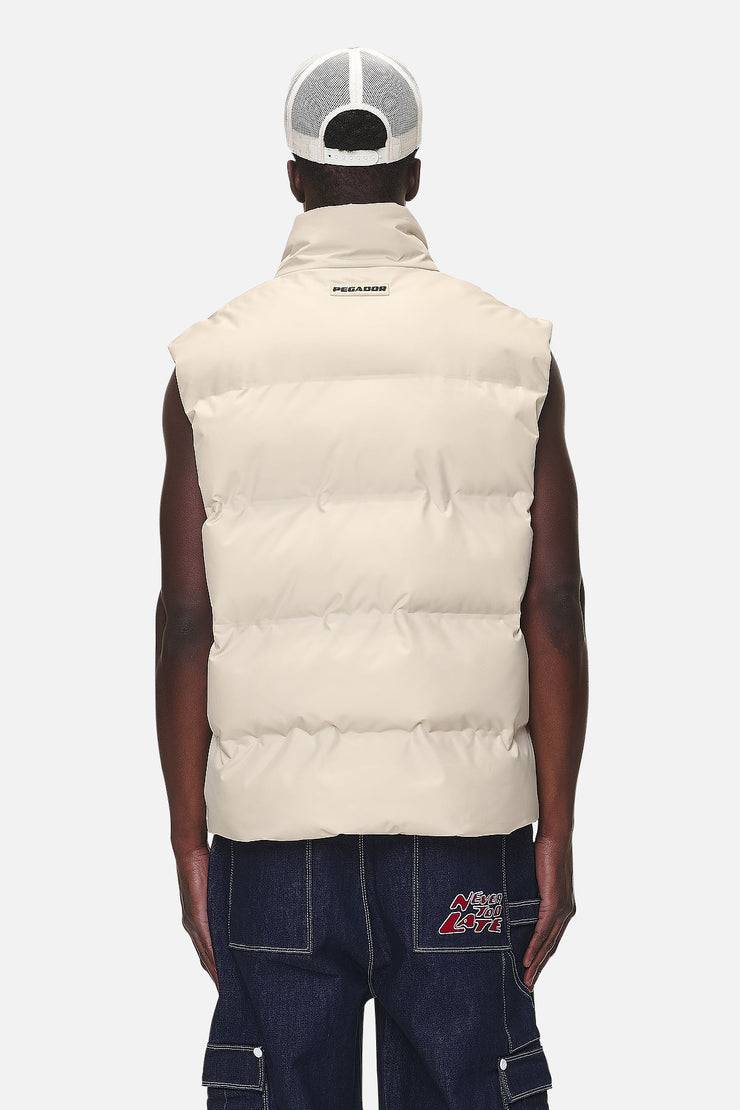 Pegador Tarbal Cargo Puffer Vest Desert Sand