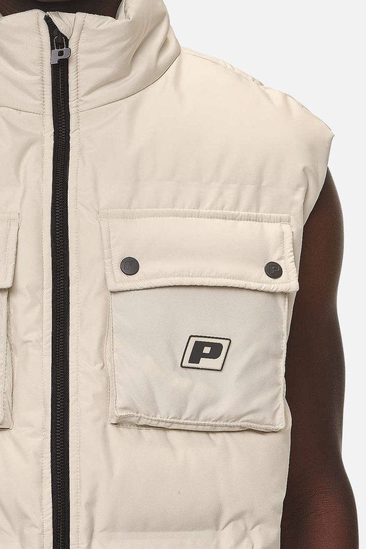 Pegador Tarbal Cargo Puffer Vest Desert Sand