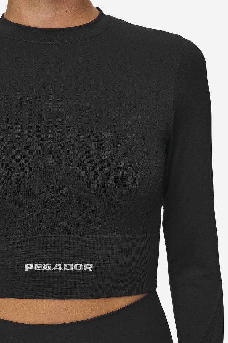Pegador Telly Rib Longsleeve Washed Black