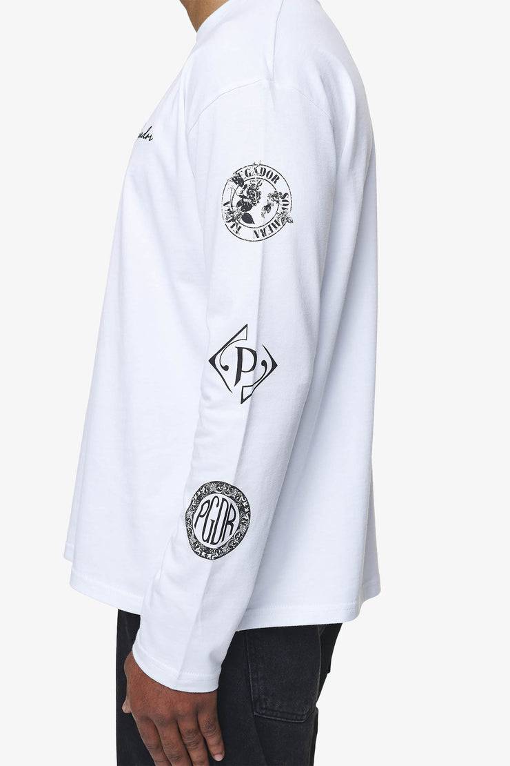 Pegador Teston Longsleeve White