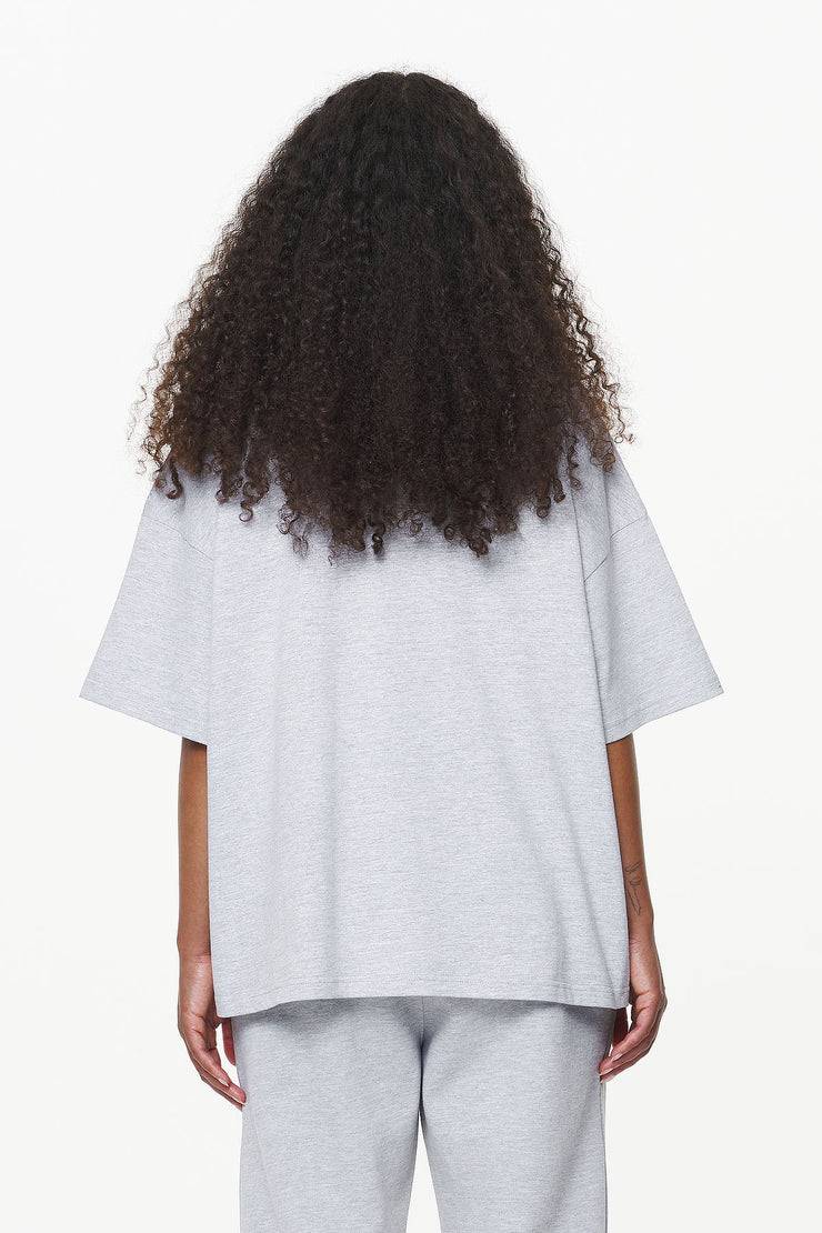 Pegador Thames Heavy Oversized Tee Grey Melange