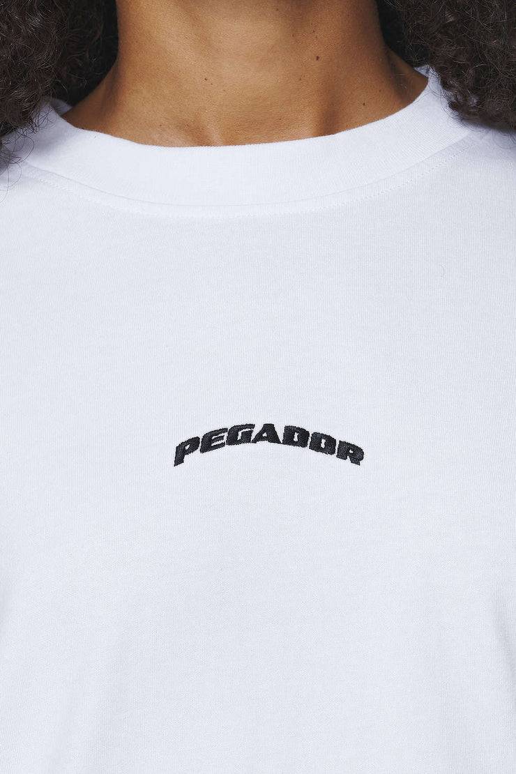 Pegador Thames Heavy Oversized Tee White