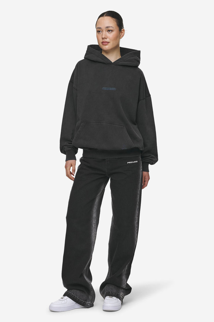 Pegador Thea Oversized Hoodie Vintage Black