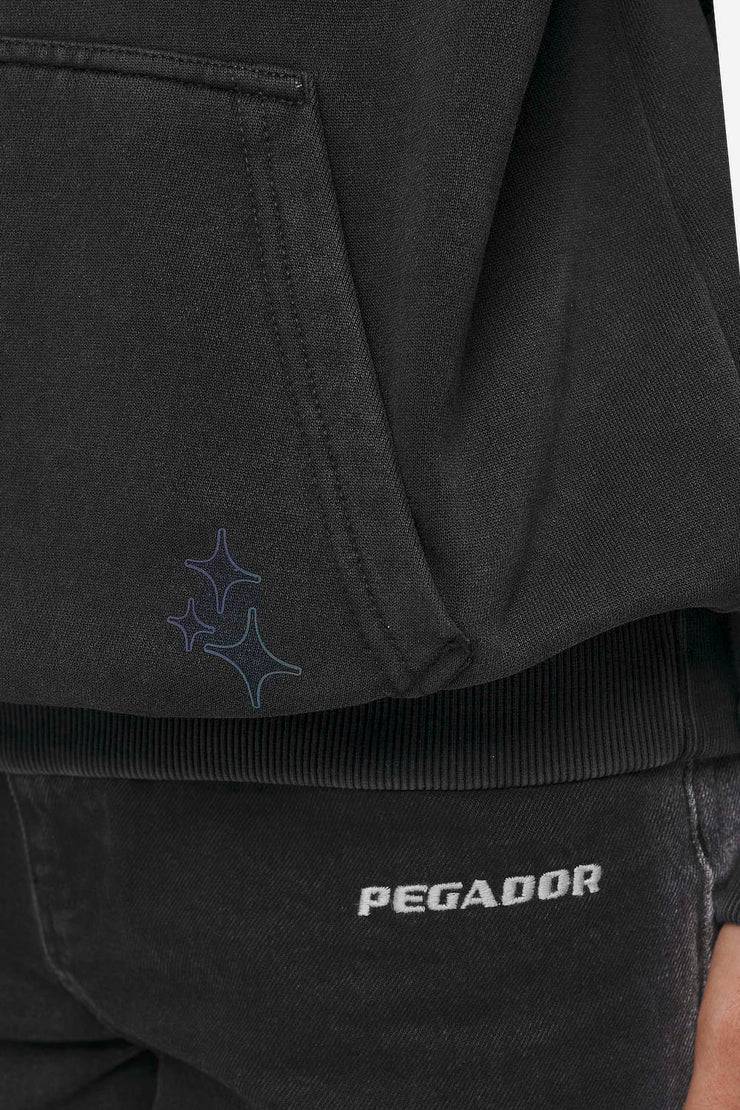 Pegador Thea Oversized Hoodie Vintage Black