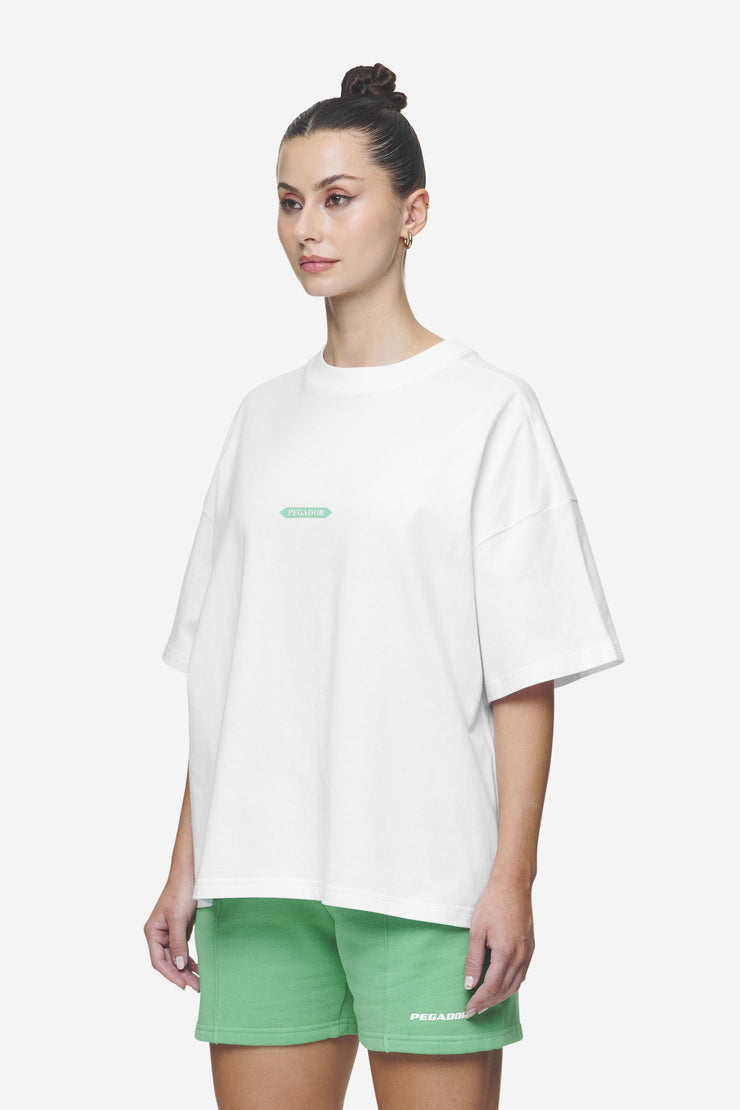 Pegador Tia Heavy Oversized Tee White