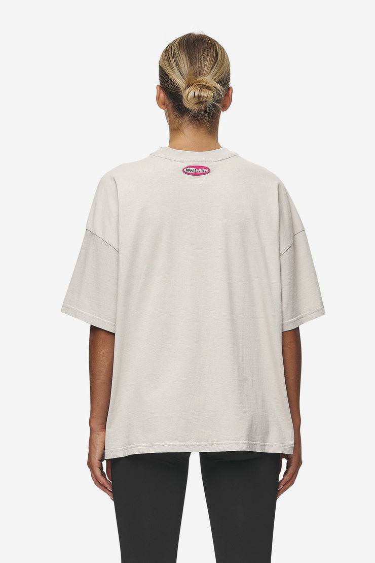 Pegador Tori Heavy Oversized Tee Washed Moon Grey