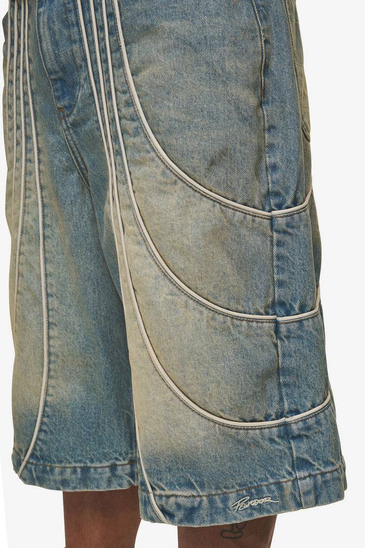Pegador Treasure Jorts Vintage Blue