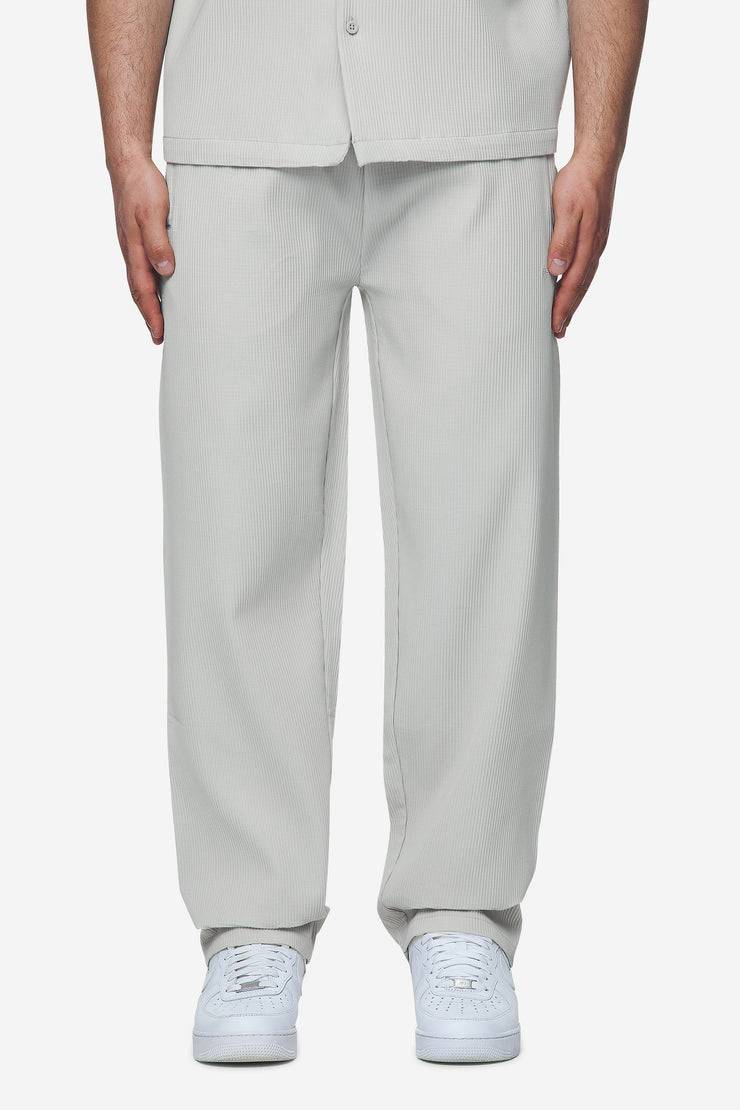Pegador Troy Plissee Pants Pearl Grey