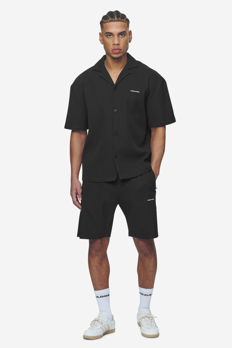 Pegador Troy Plissee Shorts Black