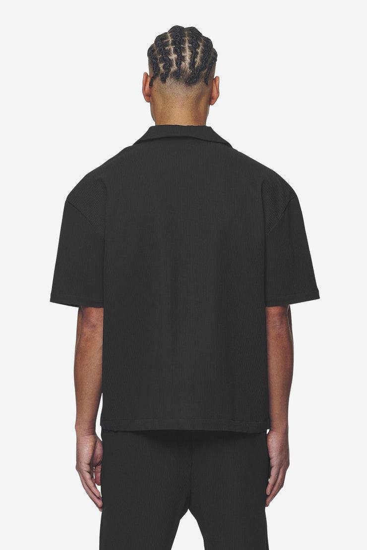 Pegador Troy Plissee Summer Shirt Black