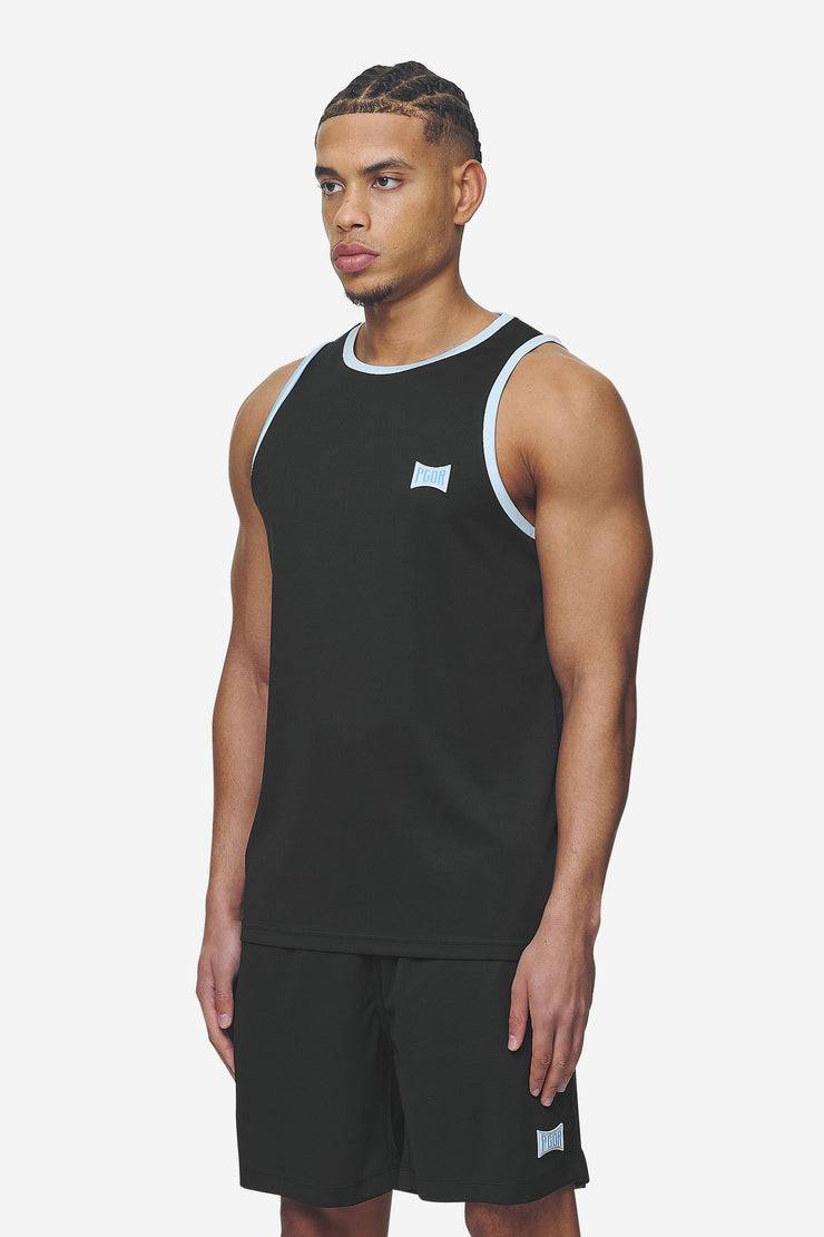 Pegador Tulare Mesh Tank Top Black