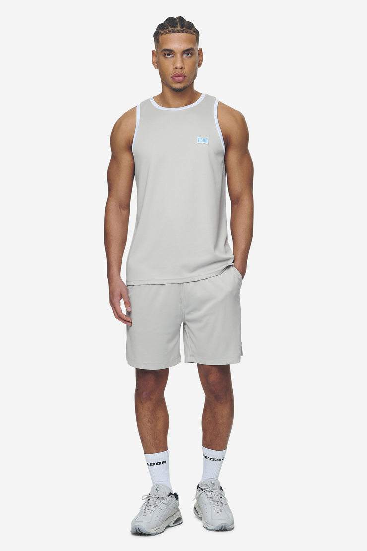 Pegador Tulare Mesh Tank Top Pearl Grey