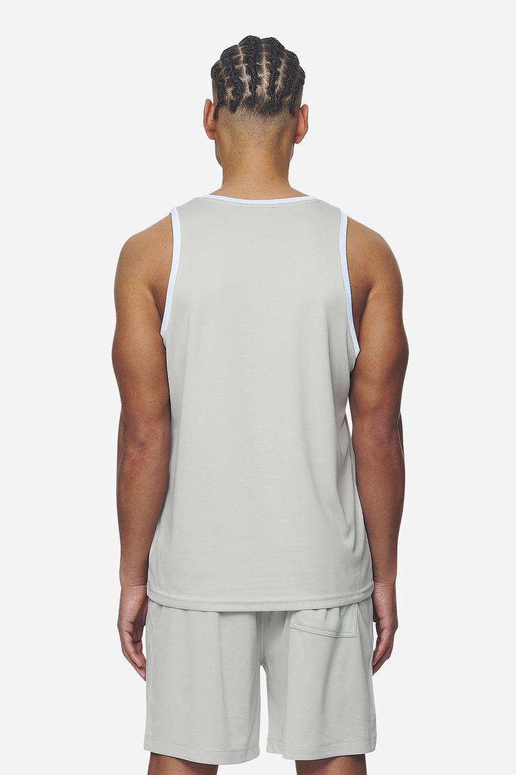 Pegador Tulare Mesh Tank Top Pearl Grey