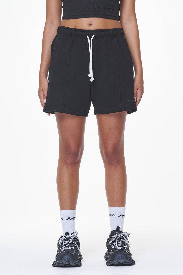 Pegador Umbria High Waisted Shorts Black Gum