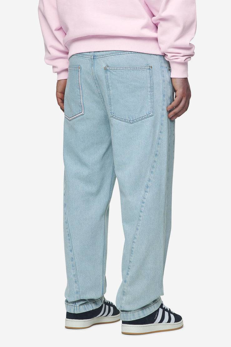 Pegador Valmar Baggy Jeans Sand Washed Blue