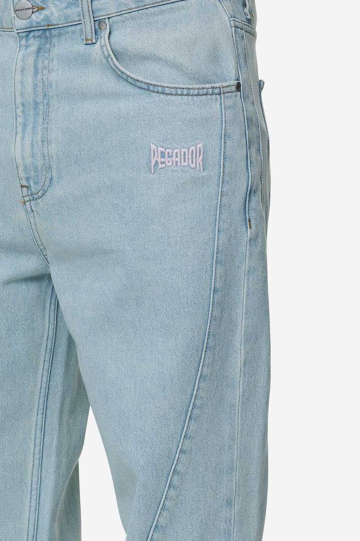 Pegador Valmar Baggy Jeans Sand Washed Blue