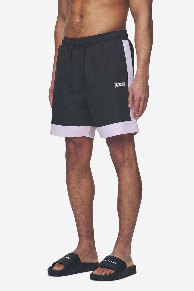 Pegador Vicente Swim Shorts Black Bubblegum