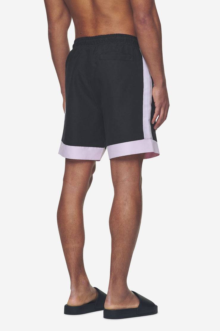 Pegador Vicente Swim Shorts Black Bubblegum
