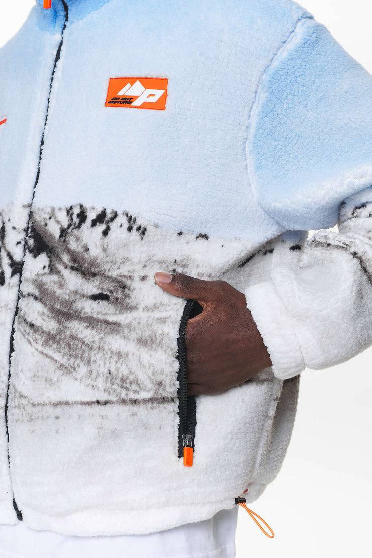 Pegador Vulcan Teddy Jacket Blue White