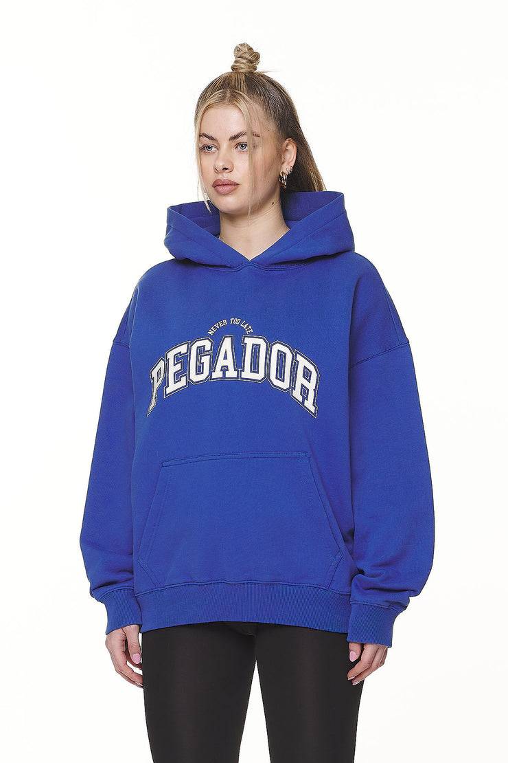Pegador Wayruna Oversized Hoodie Washed True Blue