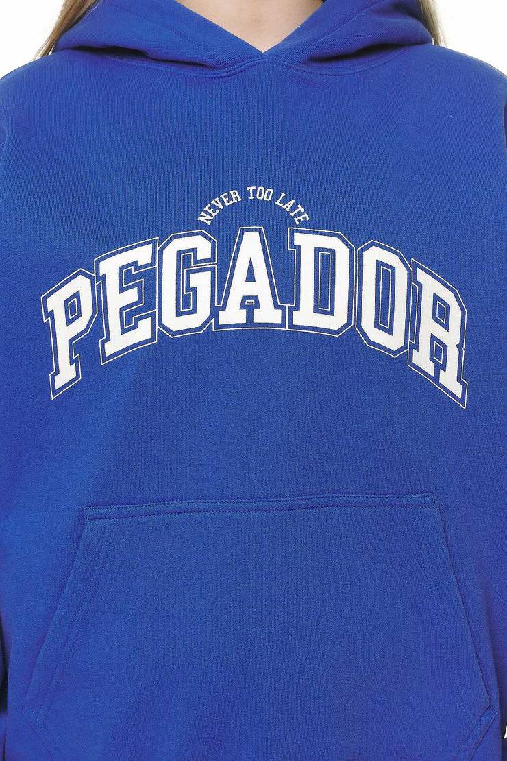 Pegador Wayruna Oversized Hoodie Washed True Blue