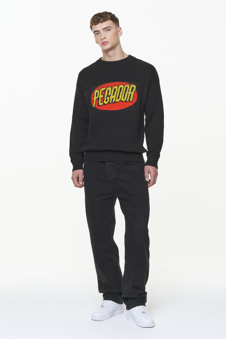 Pegador Winser Knit Sweater Onyx Black