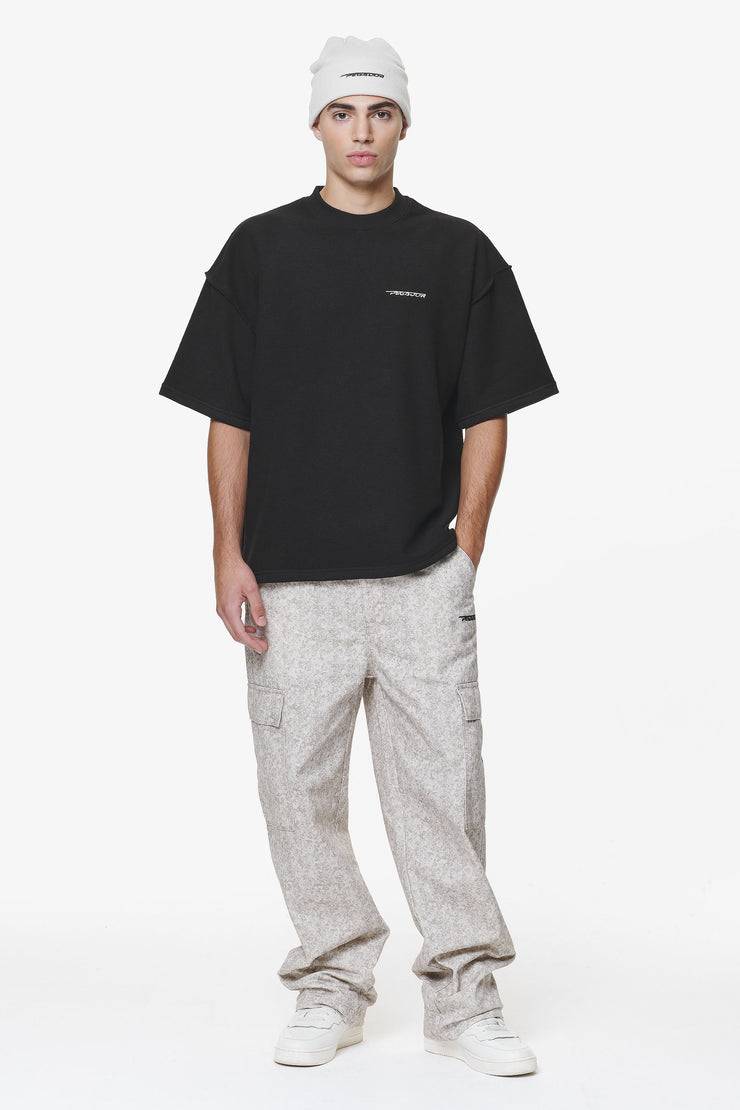 Pegador Wintor Inside Out Boxy Tee Black