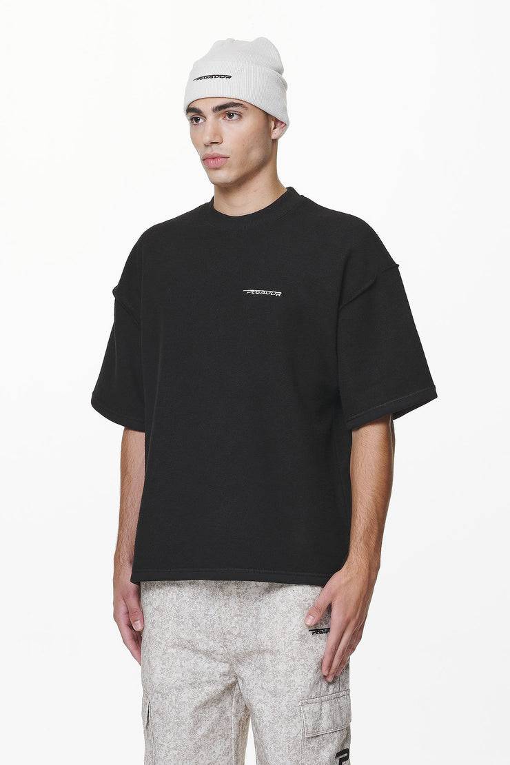 Pegador Wintor Inside Out Boxy Tee Black