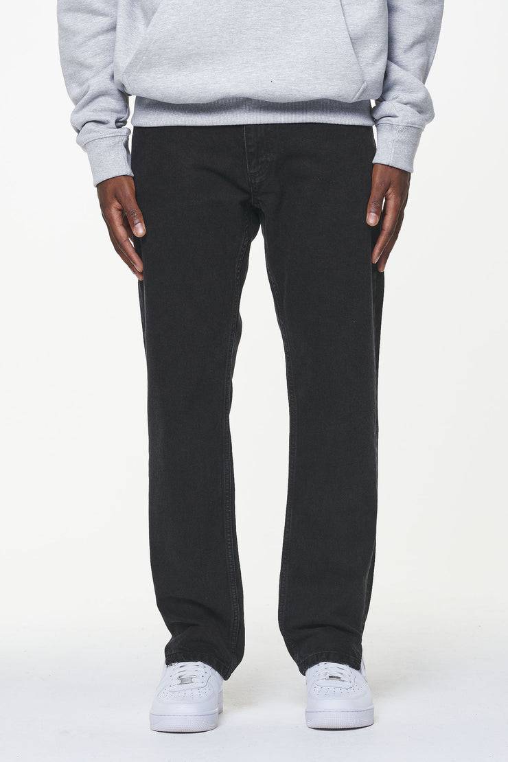 Pegador Withy Distressed Ankle Jeans Washed Black