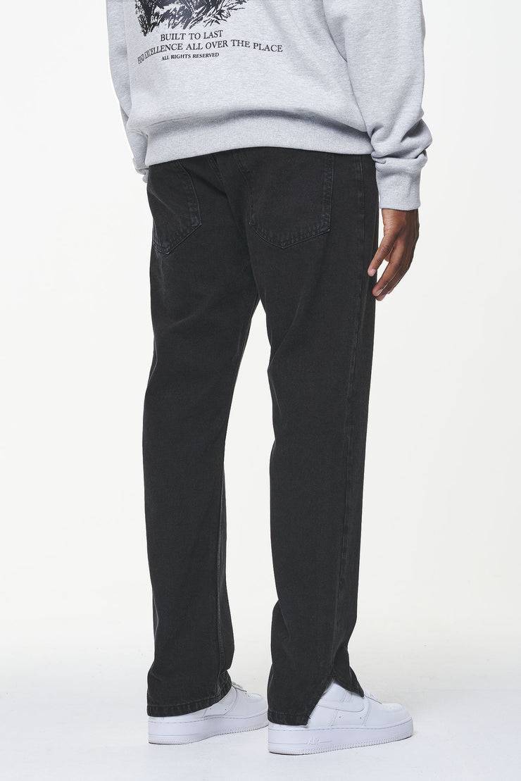 Pegador Withy Distressed Ankle Jeans Washed Black