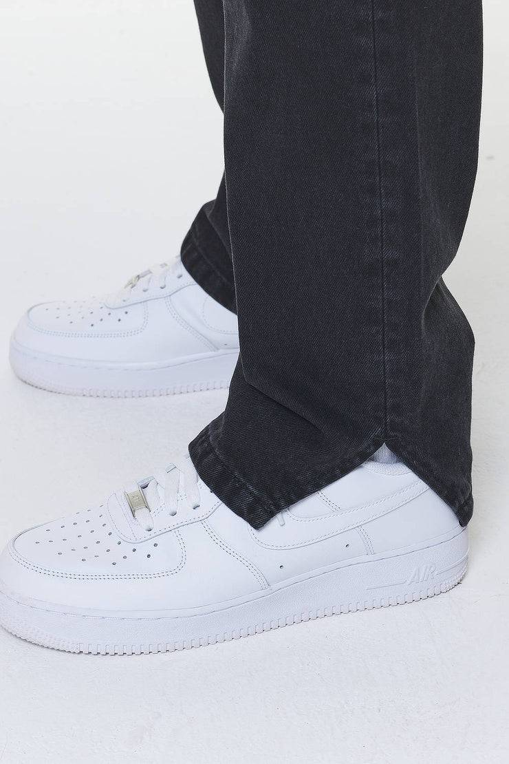 Pegador Withy Distressed Ankle Jeans Washed Black