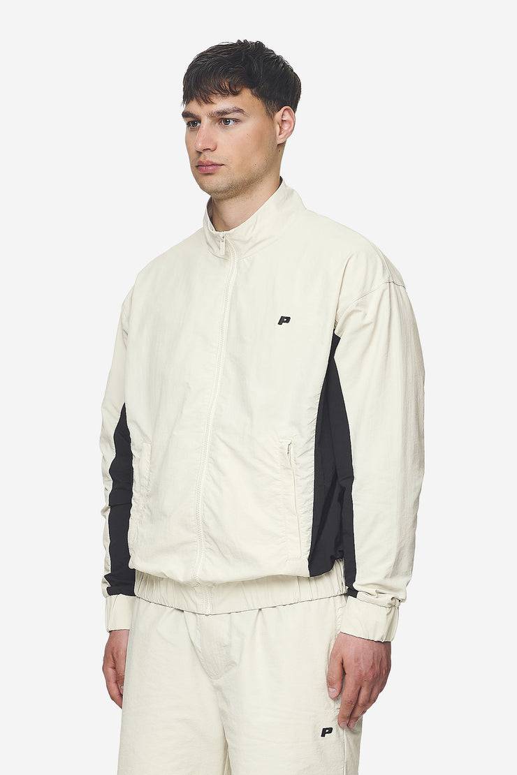 Pegador Wolsey Track Jacket Salty Cream Black