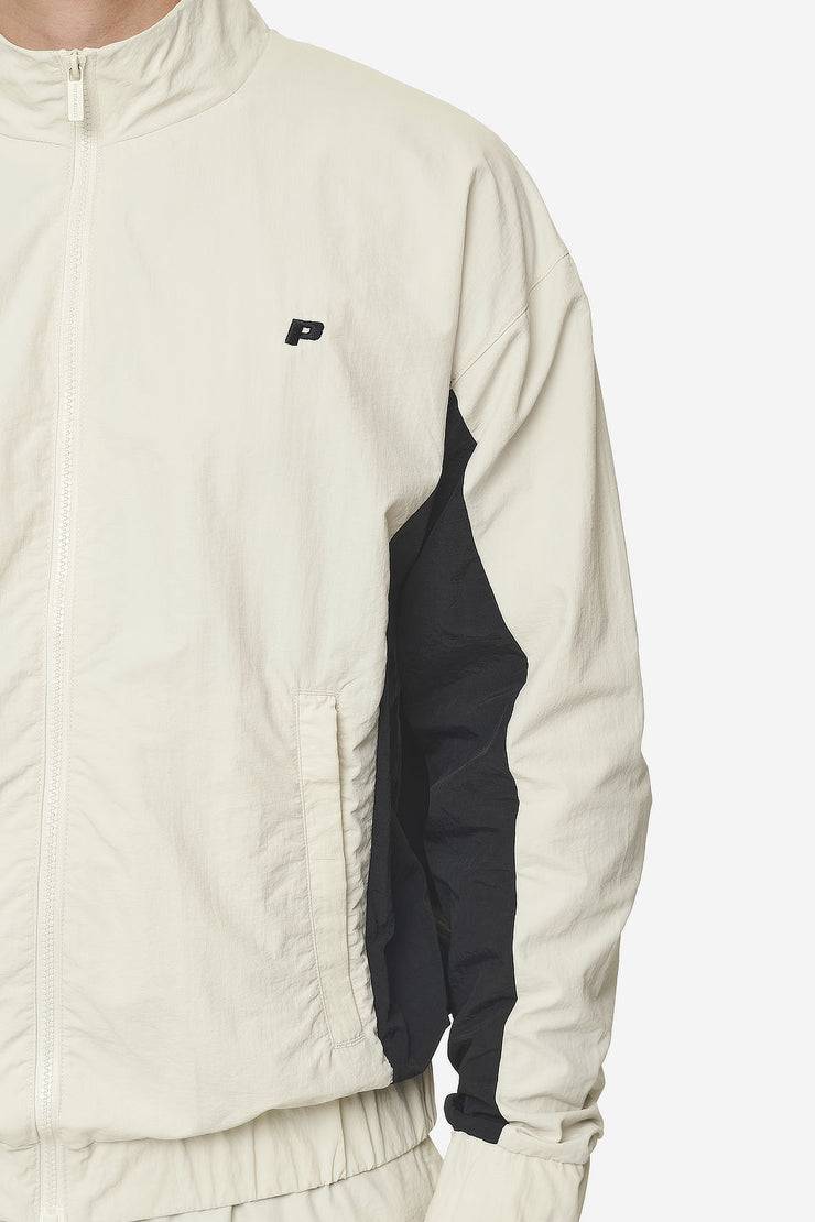 Pegador Wolsey Track Jacket Salty Cream Black