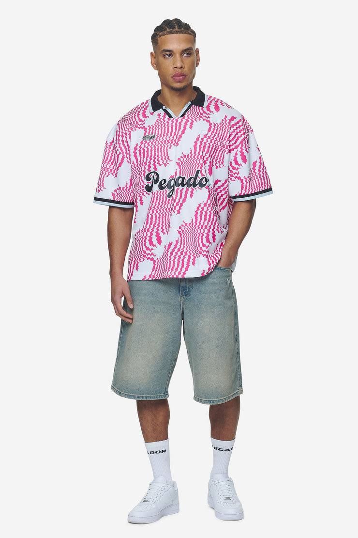 Pegador Worden Boxy Trikot White Pink