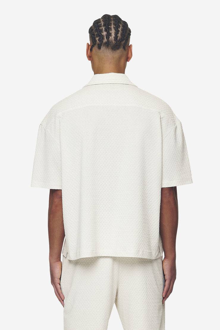 Pegador Wyton Structured Summer Shirt Salty Cream