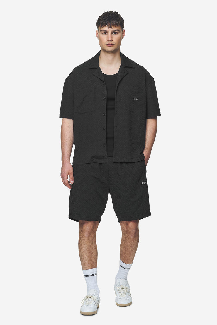 Pegador Wyton Structured Summer Shorts Black