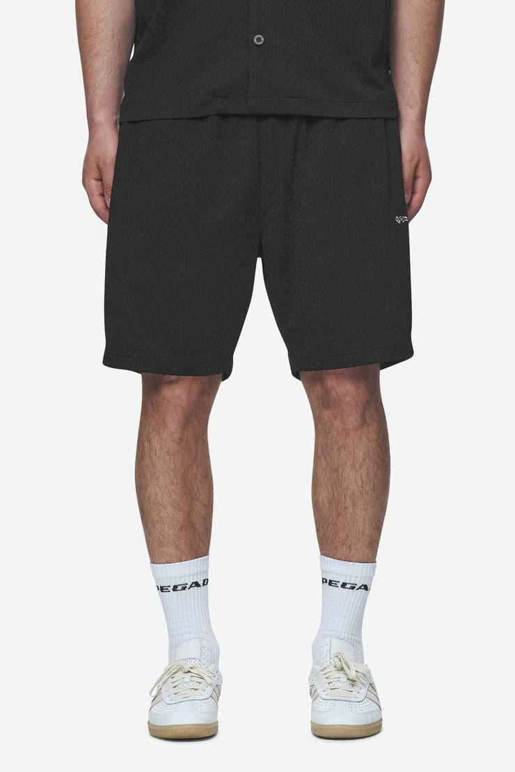 Pegador Wyton Structured Summer Shorts Black