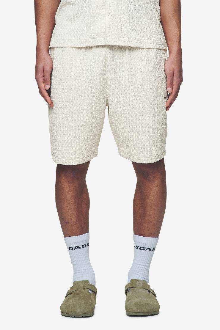 Pegador Wyton Structured Summer Shorts Salty Cream